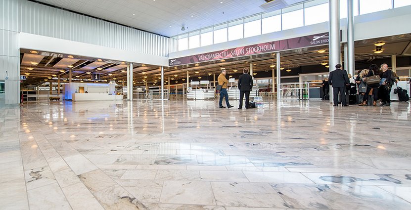 Efter att ha ställt om planerar Stockholmsmässan nu för nya event och mässor.  Foto: Stockholmsmässan