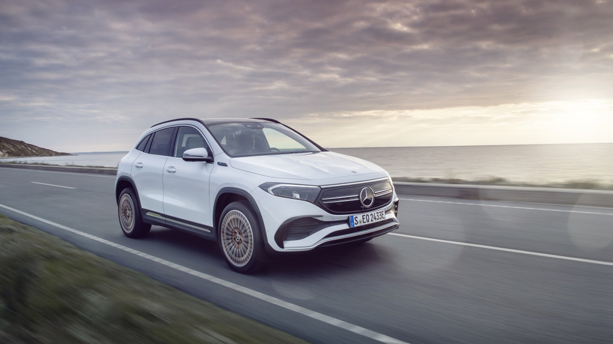 Mercedes EQA: Elektrischer Athlet im kompakten FormatThe EQA: Electric athlete in compact format