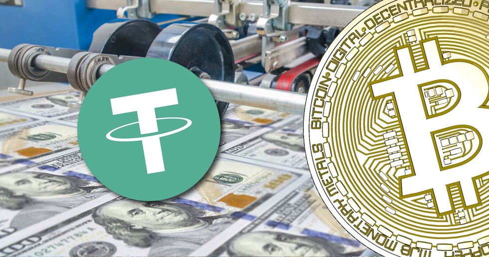 Tether continues to print more money