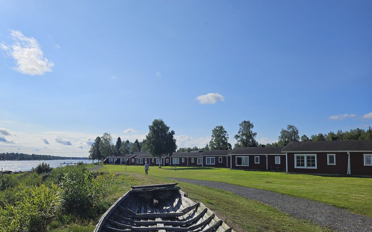 Kukkolaforsen stugor vid Torneälven