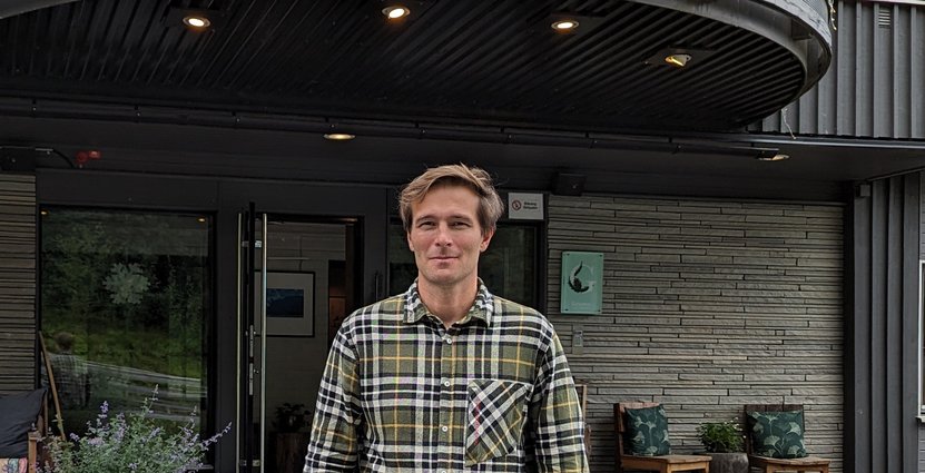 Johan Hansson, hotellchef på Granen i Åre. 