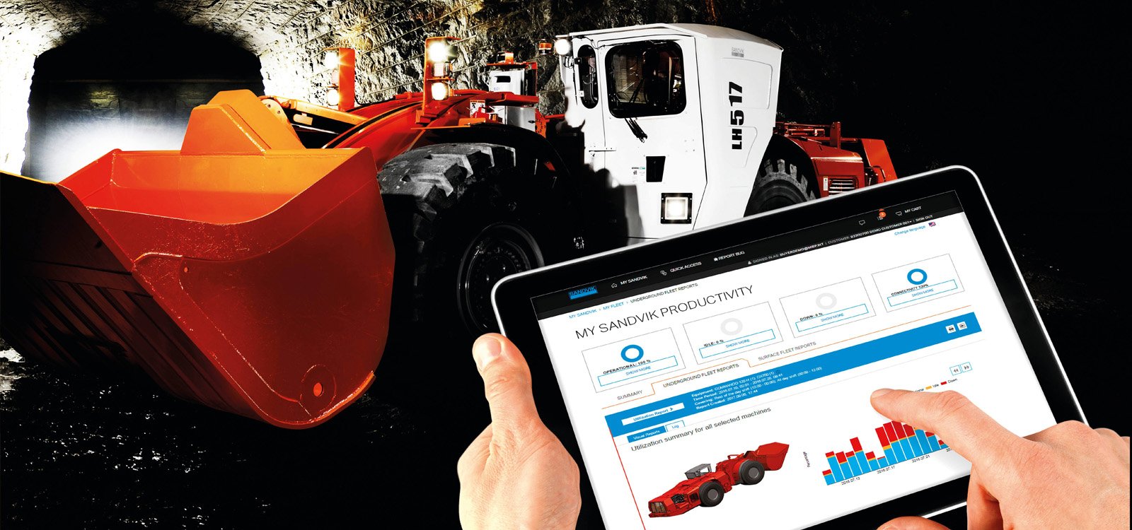 <p>Sandvik has introduced the My Sandvik digital service solutions to help with productivity and provide useful insights into making operations more efficient.</p>

