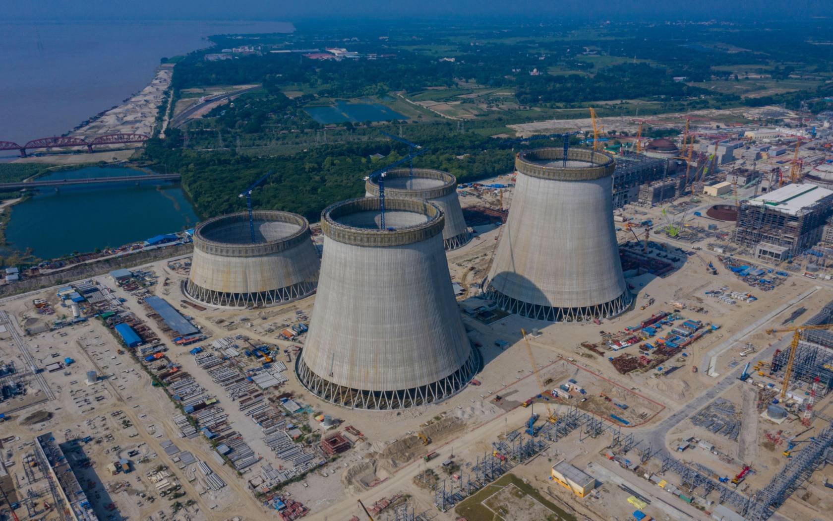 The construction by Rosatom of the Rooppur Nuclear Power Plant in Bangladesh.