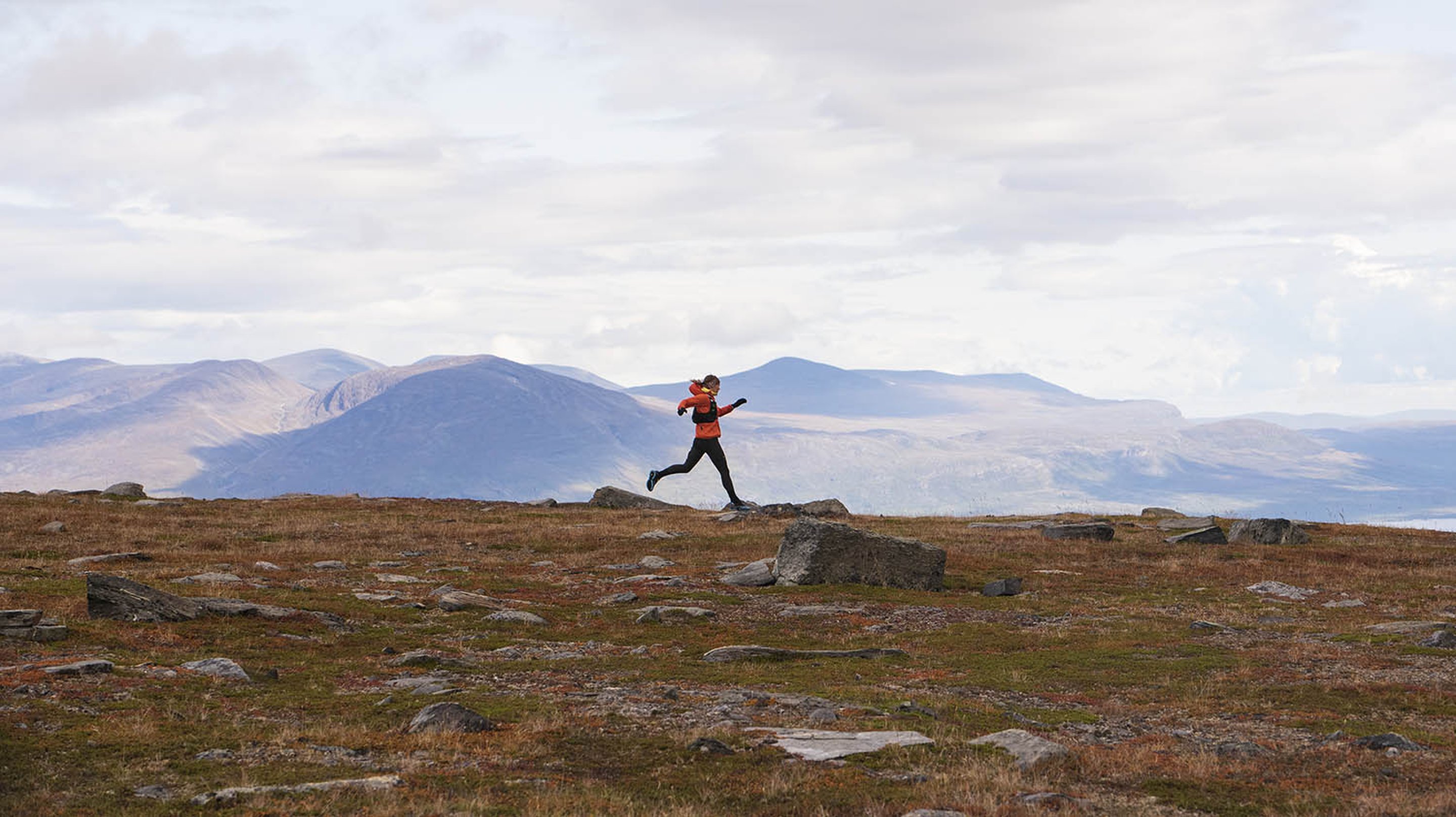 Trailrunning i Björkliden under hösten