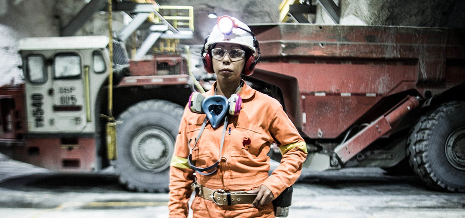 <p>Maria Isabel Avila Torres is trained to haul zinc out of the Velardeña mine in northern Mexico. It’s a job that requires caution.</p>
