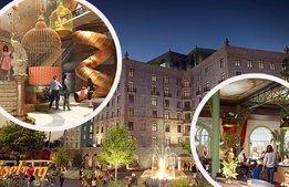 Lisebergs jubileumshotell tar form