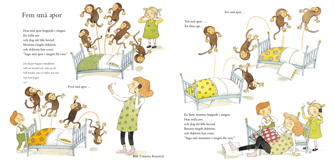 Från: Lilla barnkammarboken. Sånger, rim och ramsor för hela kroppen