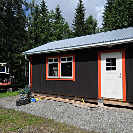 Harley inspired shed