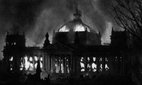The Reichstag fire, 1933.