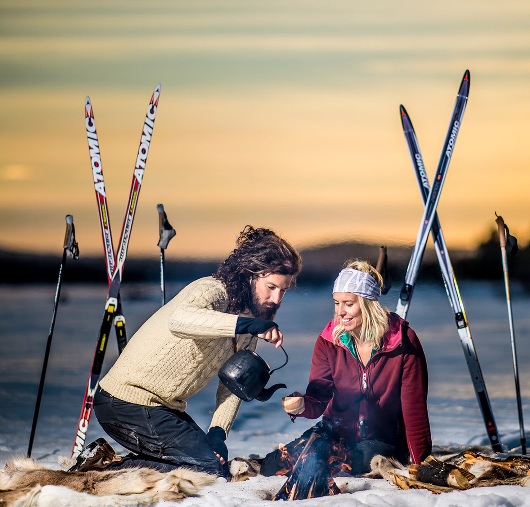 Skidtur med fika på ICEHOTEL