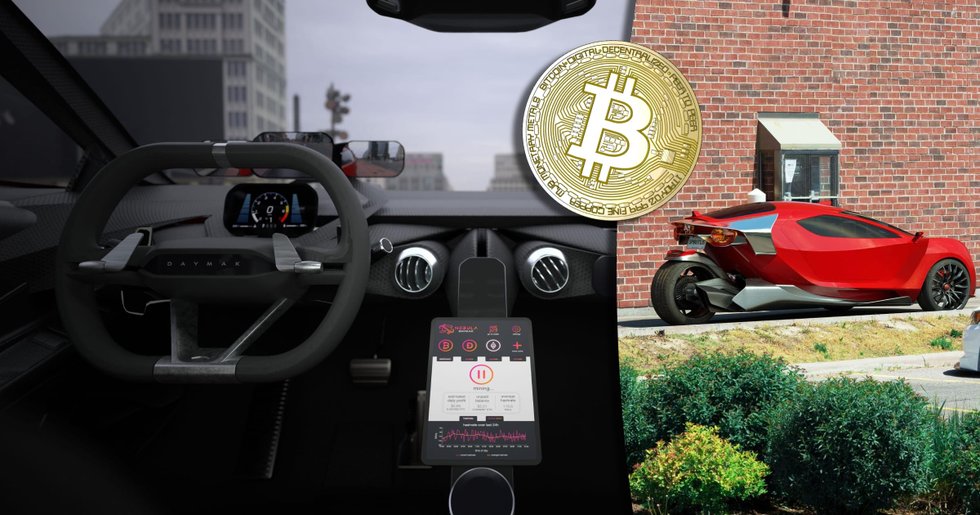 Kommande elbilen Daymark Spiritus kan minea bitcoin när den står parkerad