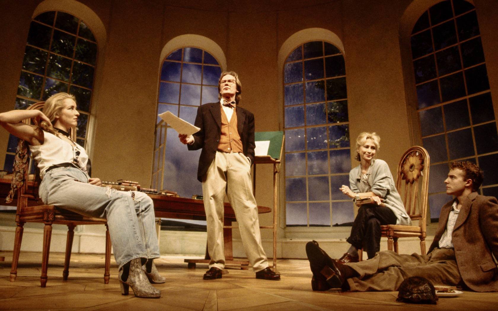 A 1993 production of Tom Stoppard's Arcadia.
