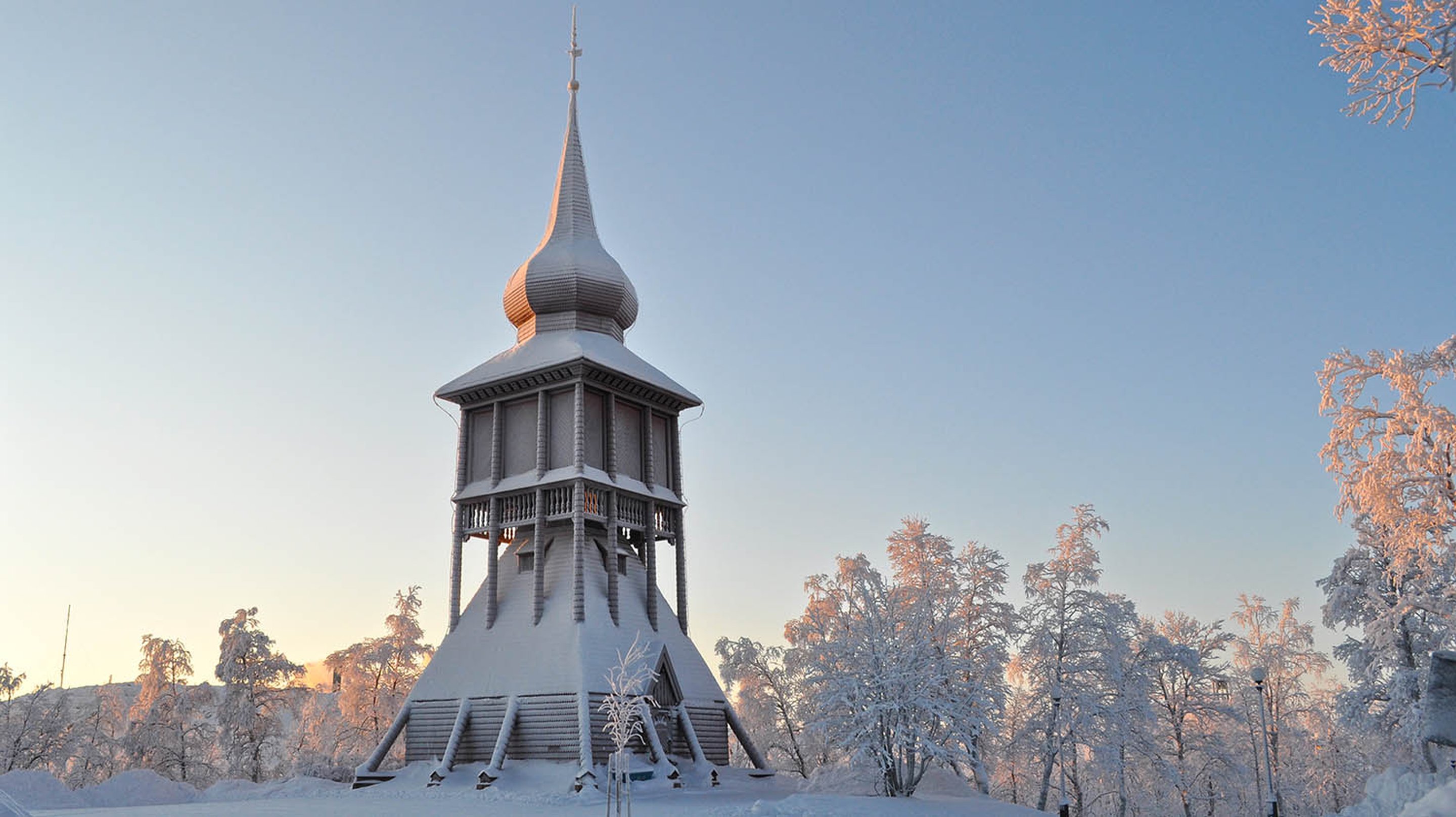 Klocktornet till Kiruna Kyrka