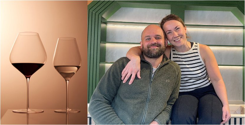 Axel Alfredsson och Sara Åbergsson satsar stort i centrala Sundsvall. 