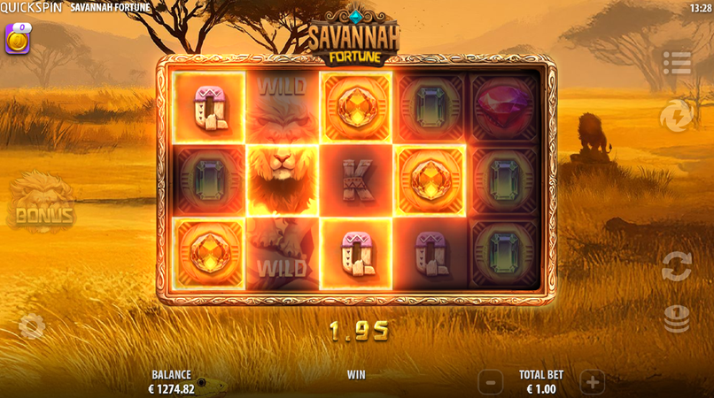 Wild Fortune Slots Gameplay
