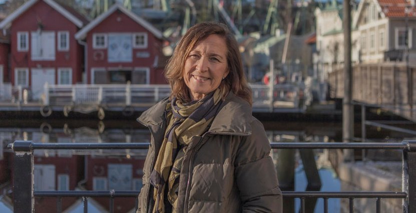 Lena Nyquist, nytillträdd general manager på nya Grand Curiosa Hotel. 