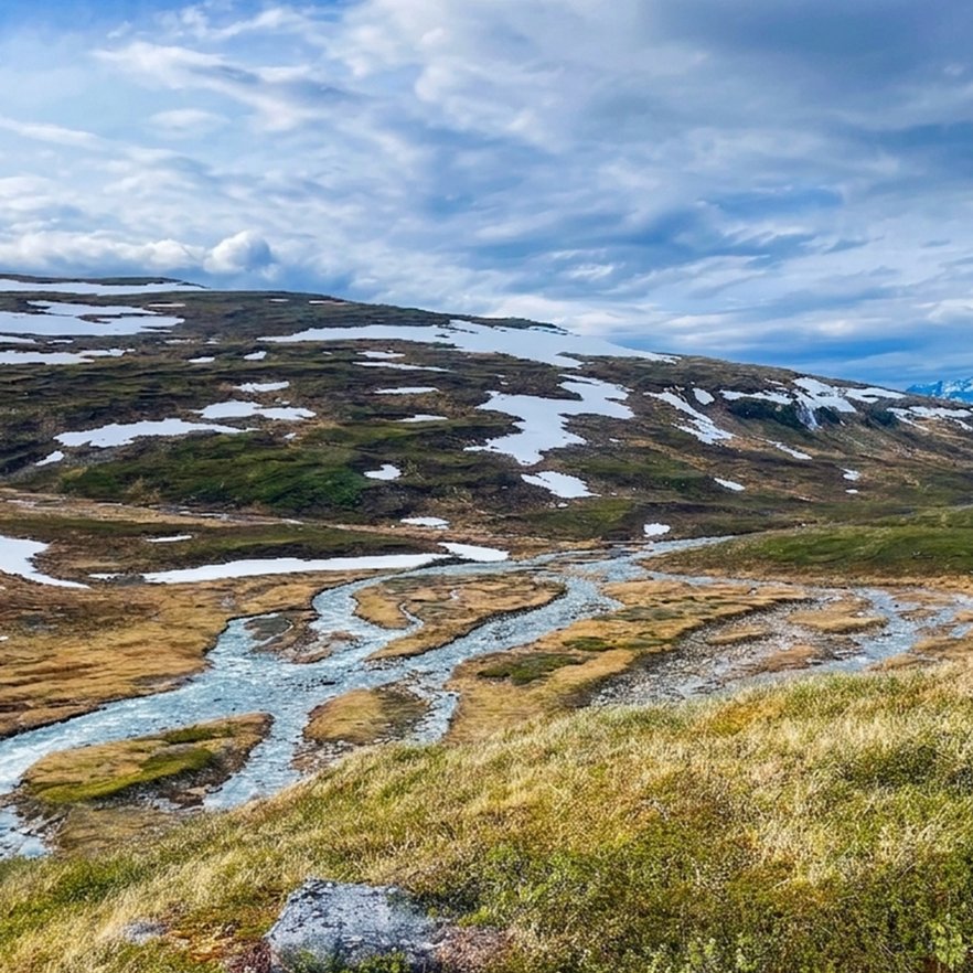 b&ouml;rjan av deltat mellan Nuolja och Gohpascorru