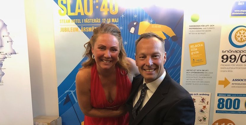 Susanne Andersson Pripp, ordförande Svensk Turism, Thomas Fogdö. 