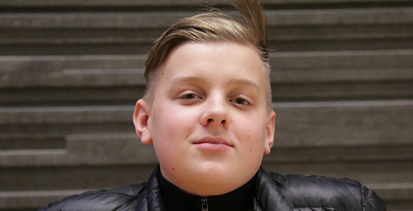 I huvudet på besökare: Felix Hagelin.  