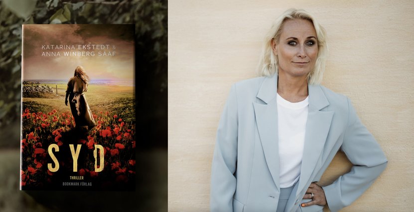 Katarina Ekstedt har skrivit gourmetthrillern Syd tillsammans med Anna Winberg Sääf. Foto: Kajsa Charlotta Studios