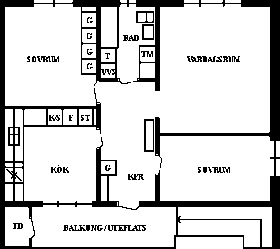 PlanlösningBjörnvägen 76