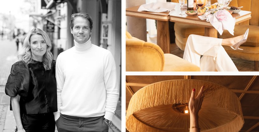 Annika Hildingsson Gill och Jonas Stenberg, båda vd för Ess Group, har nyligen lanserat Home of Ess. Foto: Pressbild