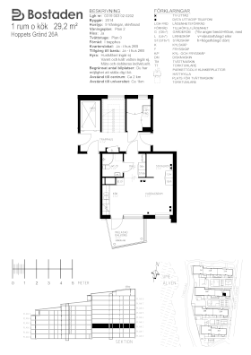 PlanlösningHoppets Gränd 26 A