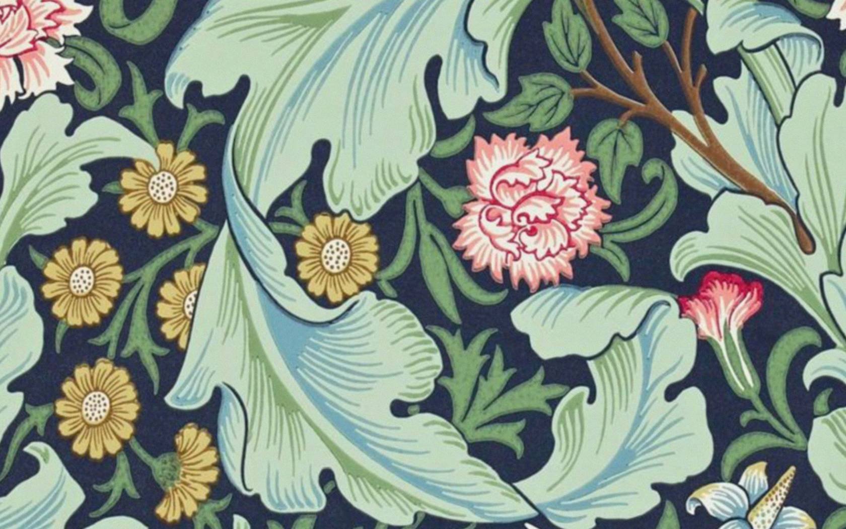 William Morris print.