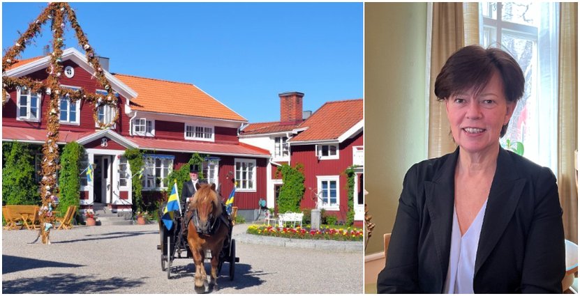 Inger Ångström, hotellchef på Järvsöbaden.
