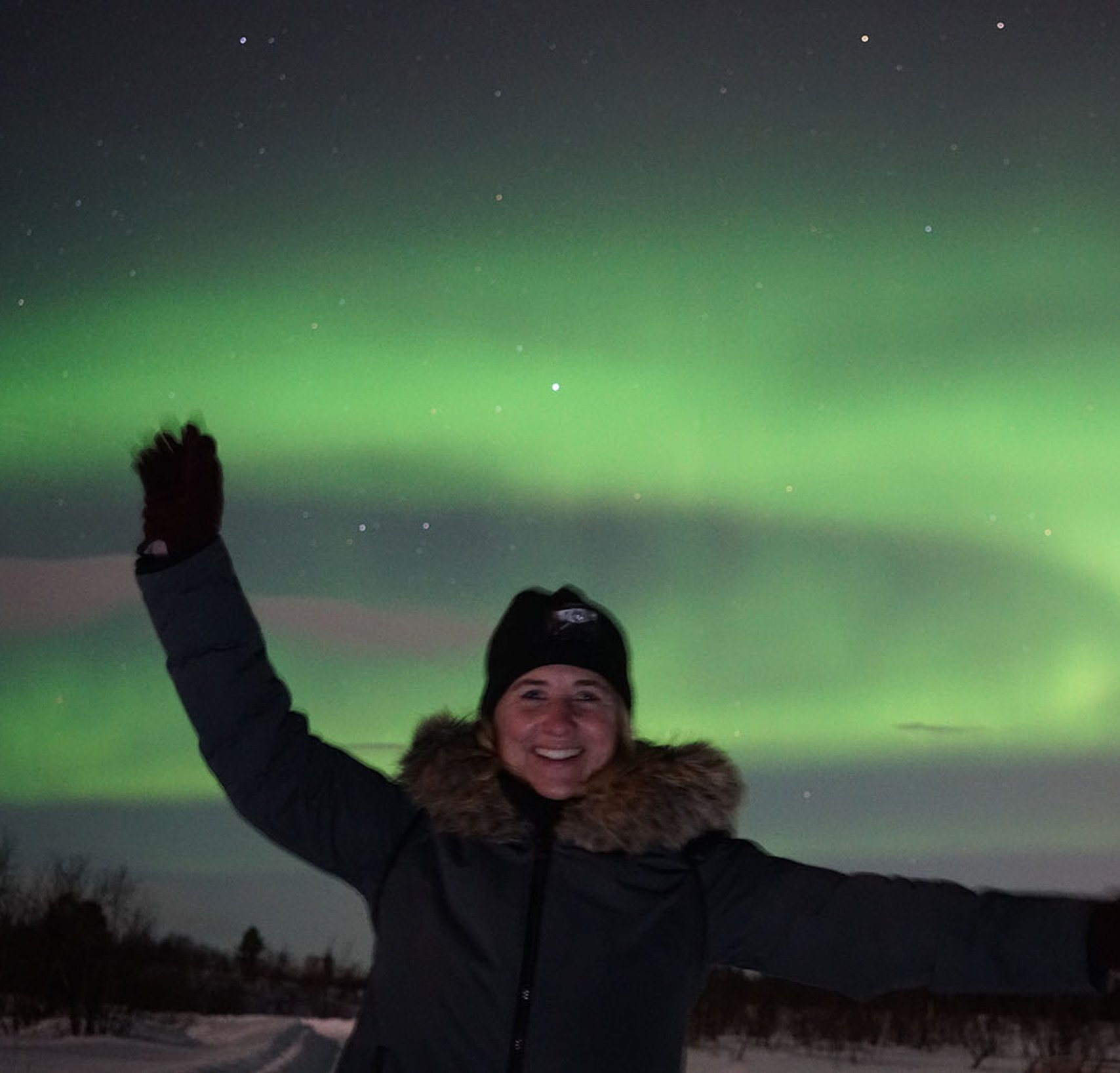 Aurora chase with Ecotours