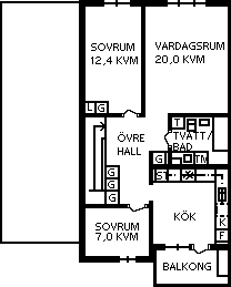 PlanlösningRådjursvägen 70 A