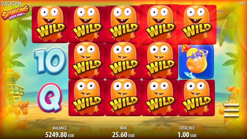 Spinions Beach Party Slots in Canada
