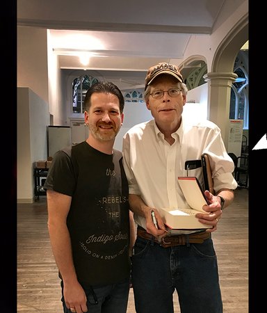 Hans-Åke driver världens största fansajt om Stephen King: 