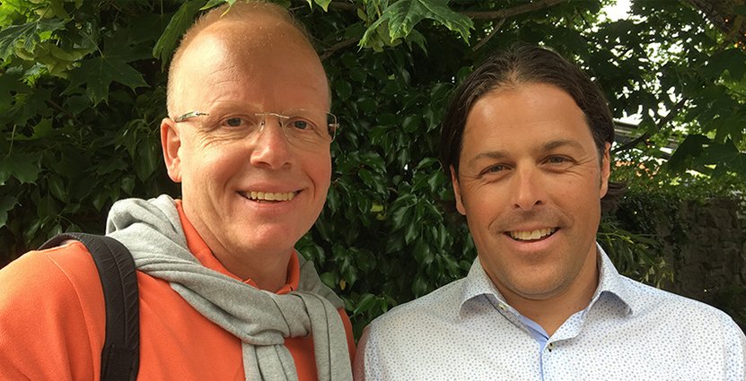 Tomas Ringsby Petersson, SCR, och  Johan Larsson, Ånnaboda-Storstenshöjden. 