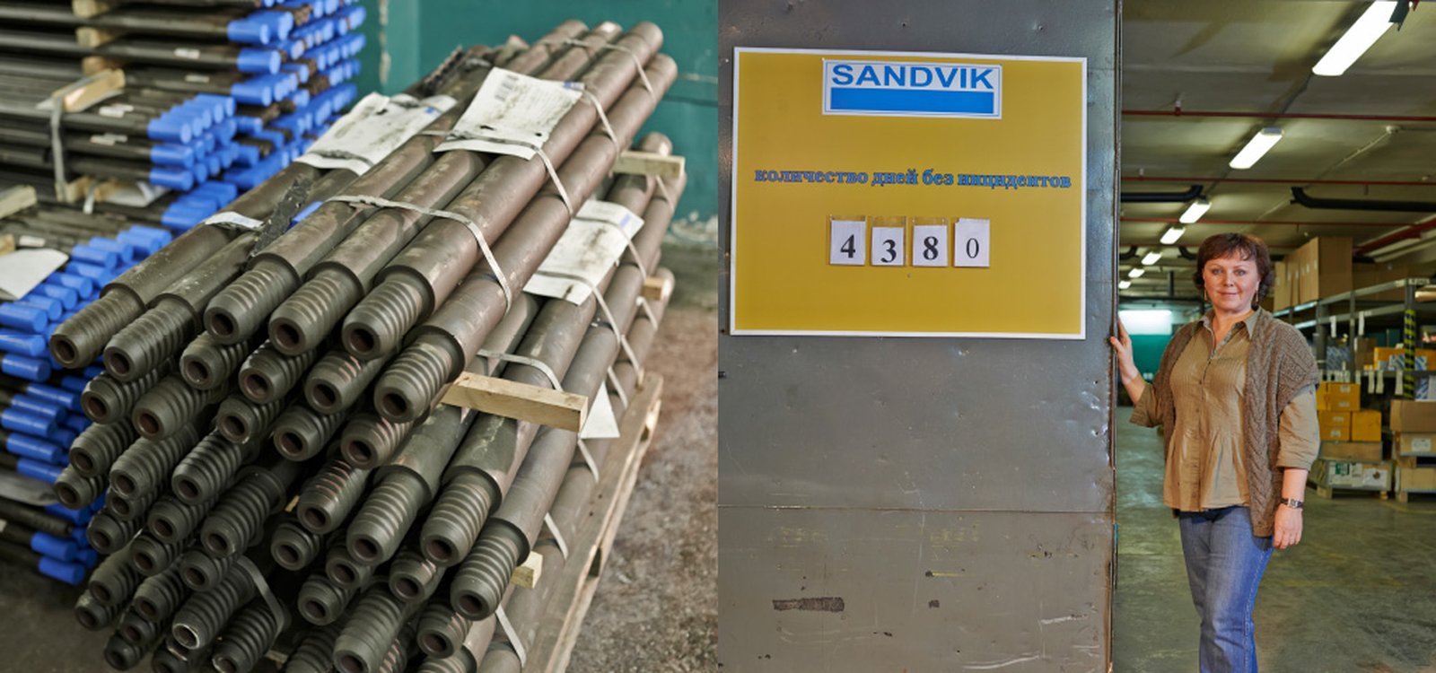 Sandvik has provided equipment, service and spare parts at Norilsk since 2002.