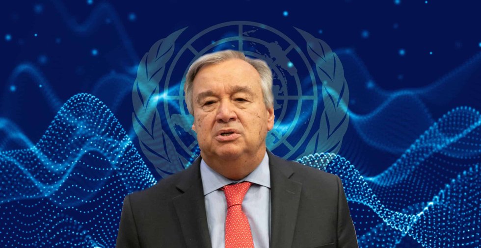 FN:s generalsekreterare: Blockkedjetekniken kommer bli viktig för oss framåt