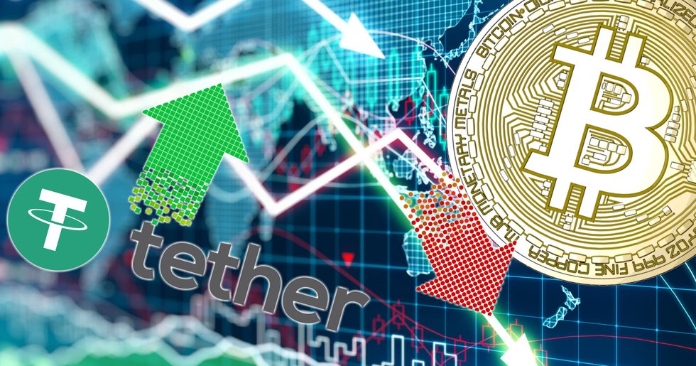 Daily crypto: Wide declines in the markets – but tether is rising.