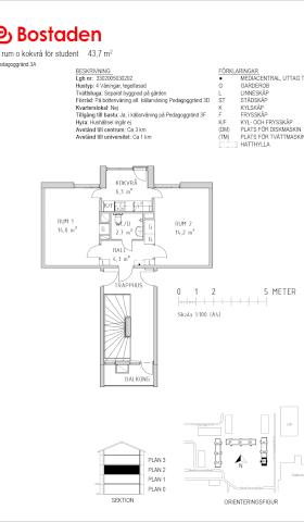 PlanlösningPedagoggränd 3 A