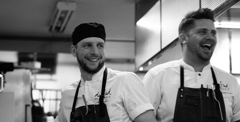 Joakim Johansson och Joakim Kjaerkner hoppas kunna skänka så mycket som möjligt till Barncancerfonden. Foto: Yngvar Ness. 
