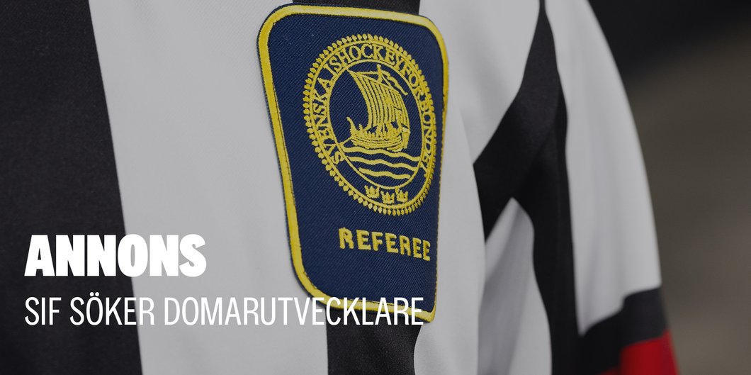 Svenska Ishockeyförbundet söker domarutvecklare