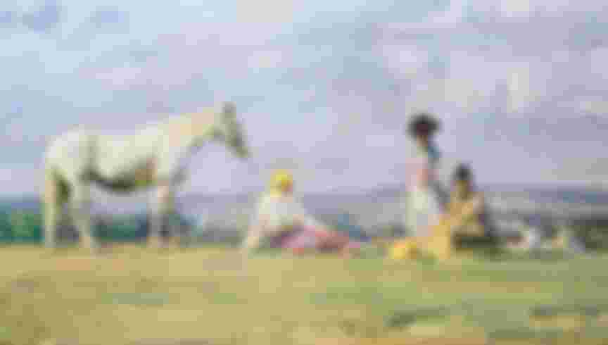 Resting on the Crest of a Hill by Alfred James Munnings. Credit: Geoffrey Clements/Corbis/VCG via Getty Images