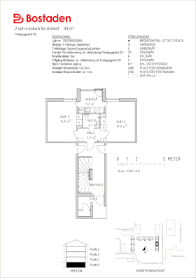 PlanlösningPedagoggränd 3 B