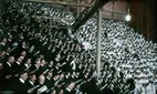 Massed choirs performing Handel's 'Messiah' at Crystal Palace.