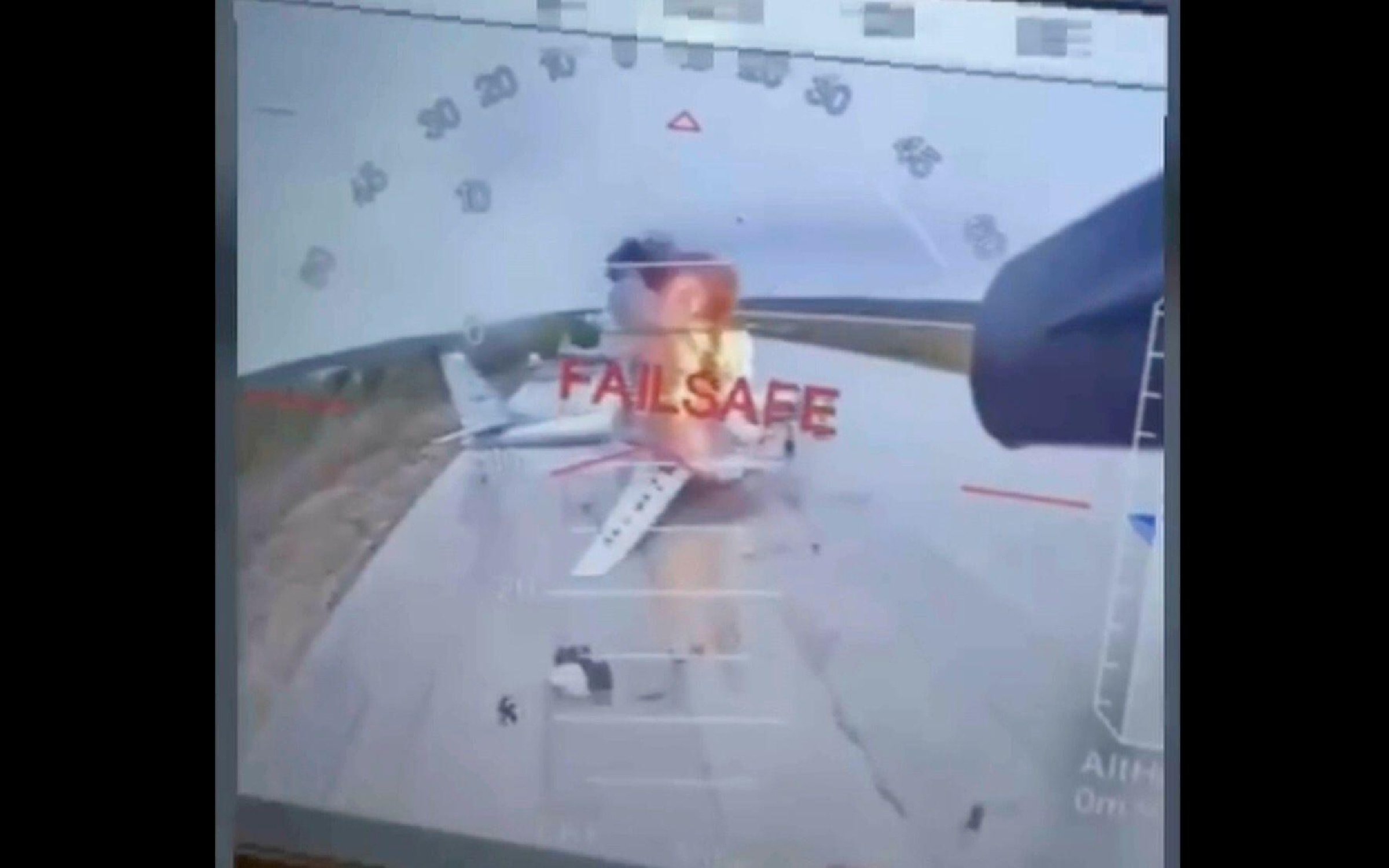 A Ukrainian drone strikes planes deep in Russian territory.