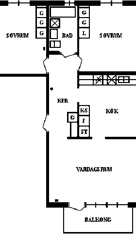 PlanlösningKrukgränd 9