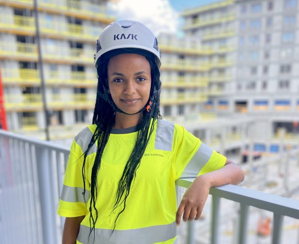 Mercy Belay, en av Åke Sundvalls traineer 2023