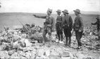 Commander Franco, head of the third of Volunteers, giving orders to his Captains for the assault on Ras Medua, 11/20/1921. Credit: Album/ Archivo ABC