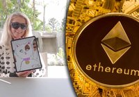 Kryptokatt ritad av Paris Hilton säljs för 150 000 kronor i ethereum