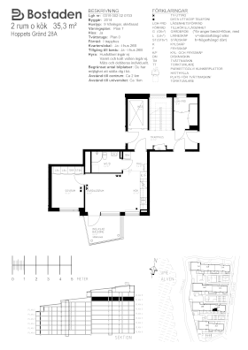 PlanlösningHoppets Gränd 28 A