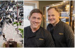 100 meter tårta för en pigg 100-åring